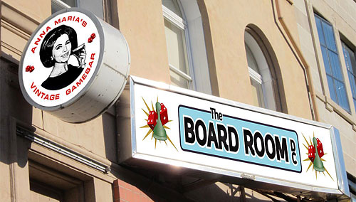 Board Room street signage